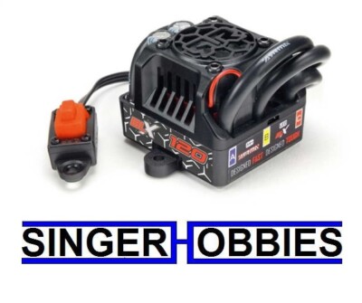 ARRMA BLX120 Brushless 4S ESC Electronic Speed Control Nero ARA390264 HH