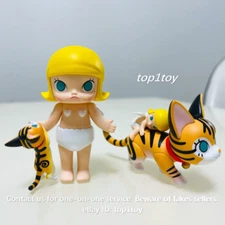 POP MART x KENNYSWORK Molly Cat World Set (Yellow) Limited Art Toy