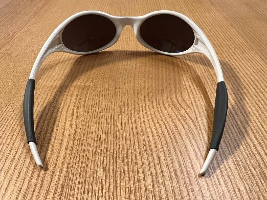 Oakley Eye Jacket White Sunglasses Made in USA Rare Oakley Eye Jacket White Sunglasses Made in USA Rare