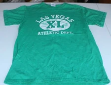 Las Vegas T Shirt Green Small