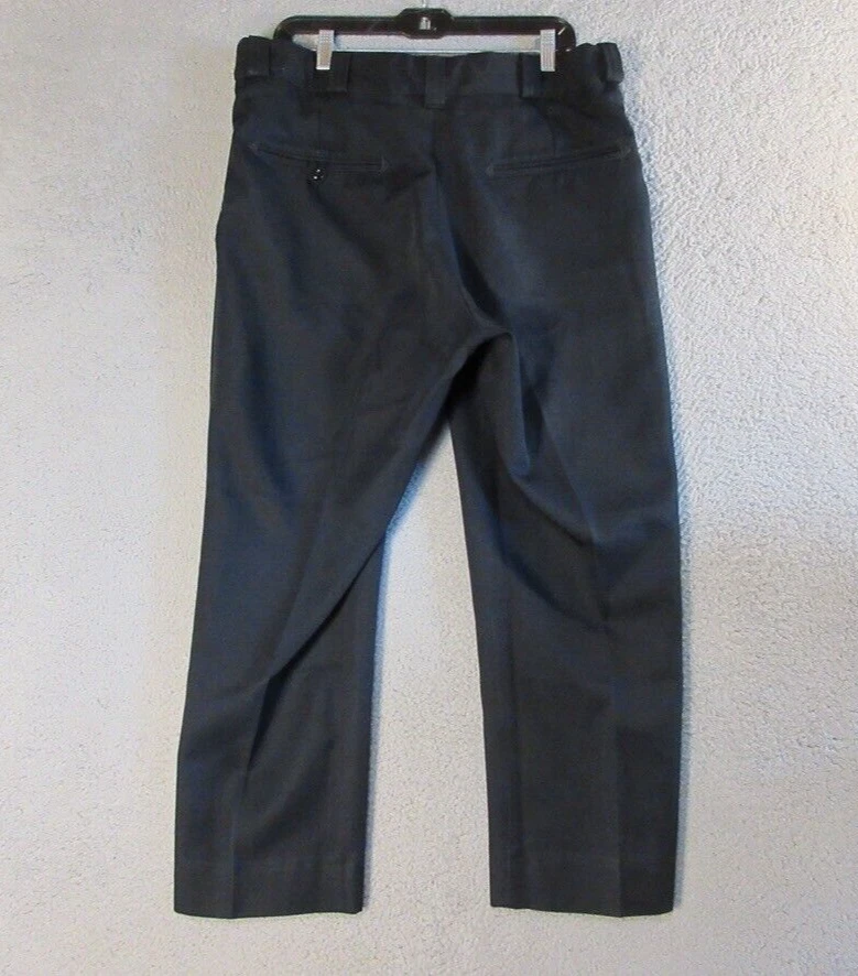 Pantalones de uniforme Elbeco 36R para hombre negros medidas 35x27 Foto 2 de 4