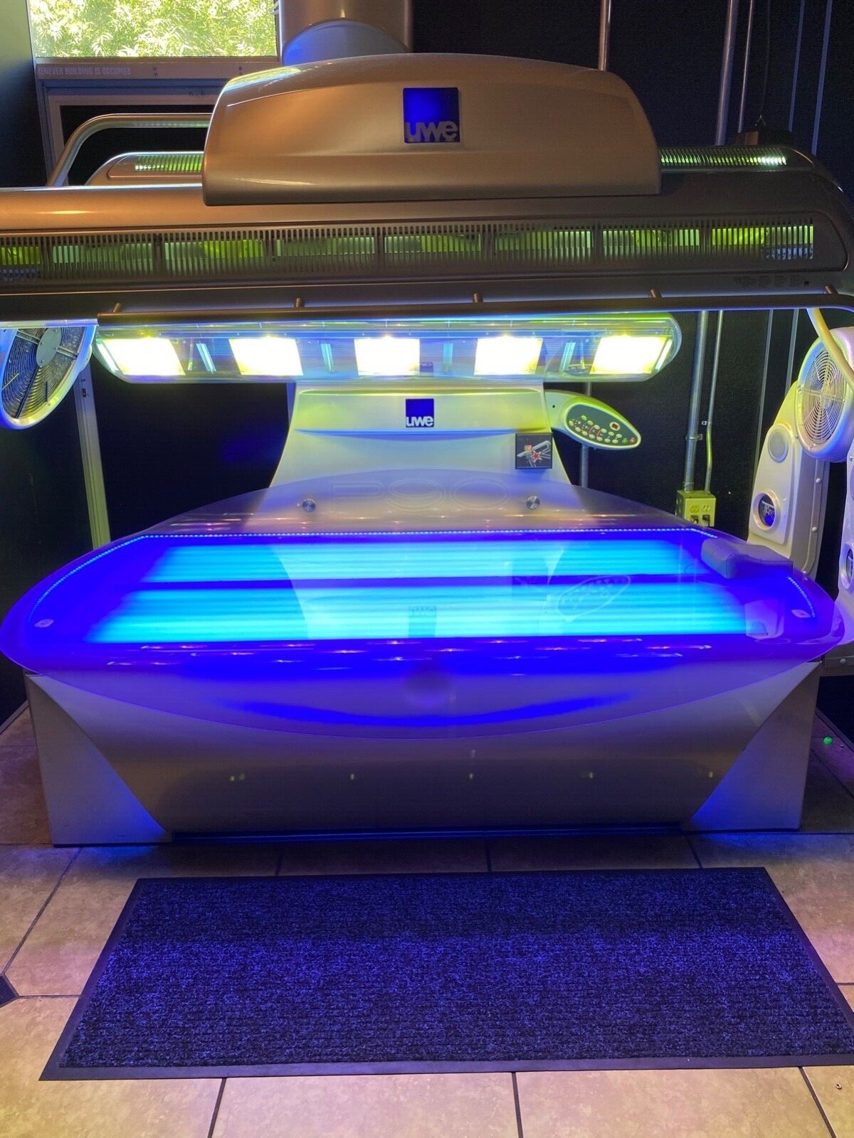 TANNING BED UWE P90 HIGH PRESSURE COMBO eBay