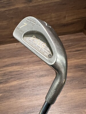 Ping Eye Karsten I 7 Iron Black Dot 17-4ph Toe-Heel Balance Steel Shaft RH