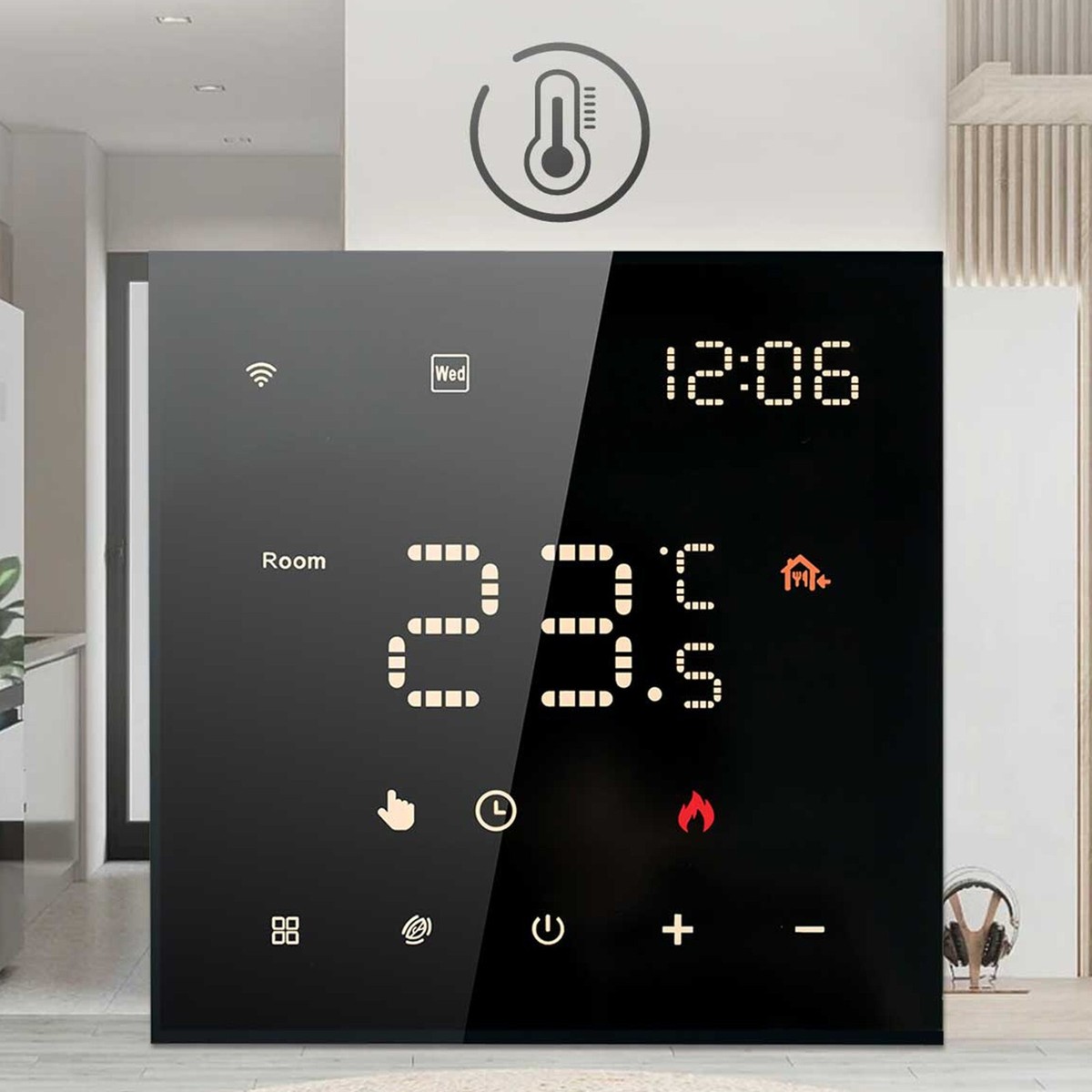Group Control Function WiFi Thermostat Comfortable Temperature in Every Room  | eBay