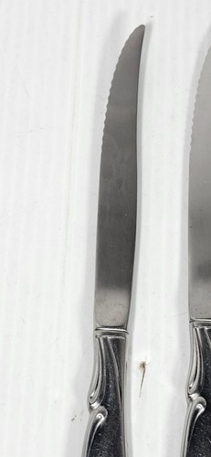 Oneida Community DRIFTWOOD Stainless Flatware 5 Piece Steak Knife Hollow Handle - Picture 4 of 12