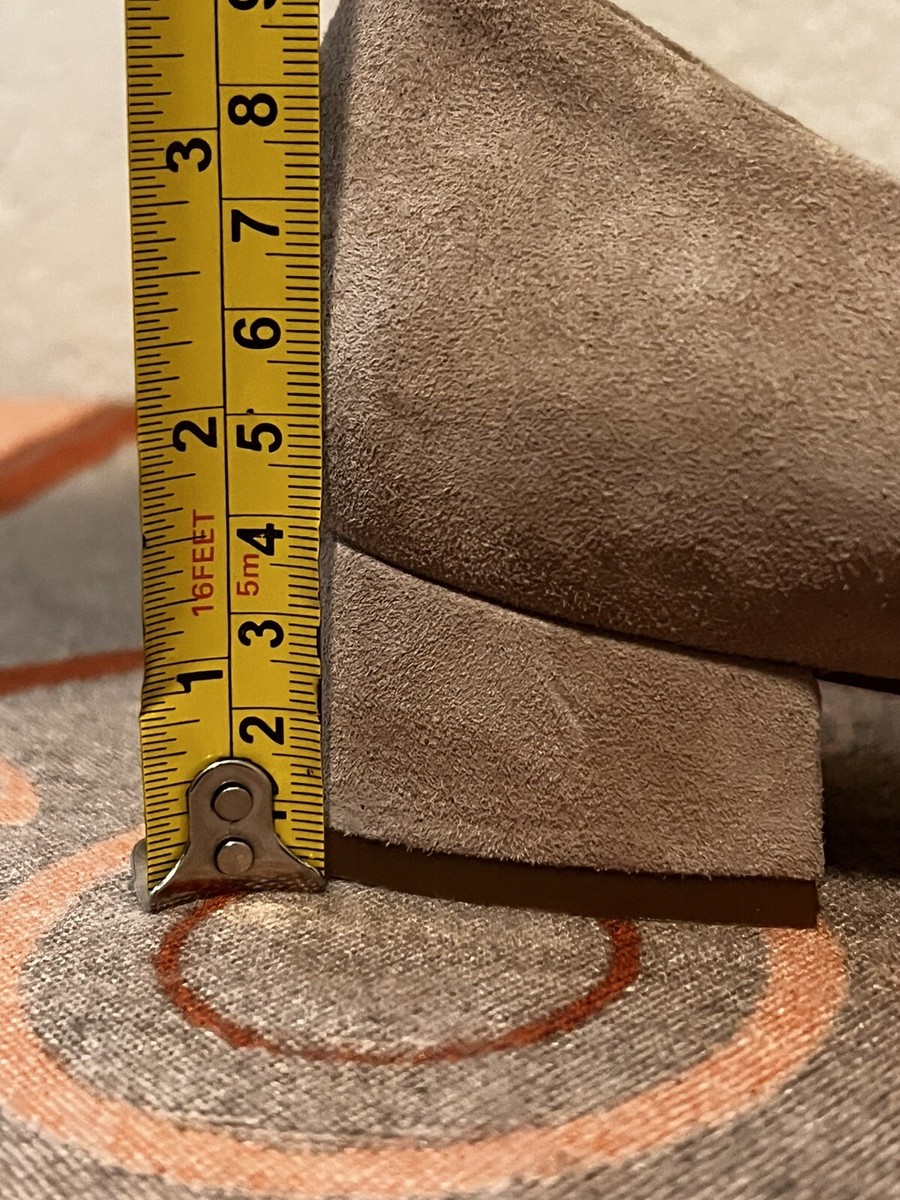 NAPOLEONI Shoes Made in Italy Size 37. Bleige Suede With NAPOLEONI Shoes Made in Italy Size 37. Bleige Suede With