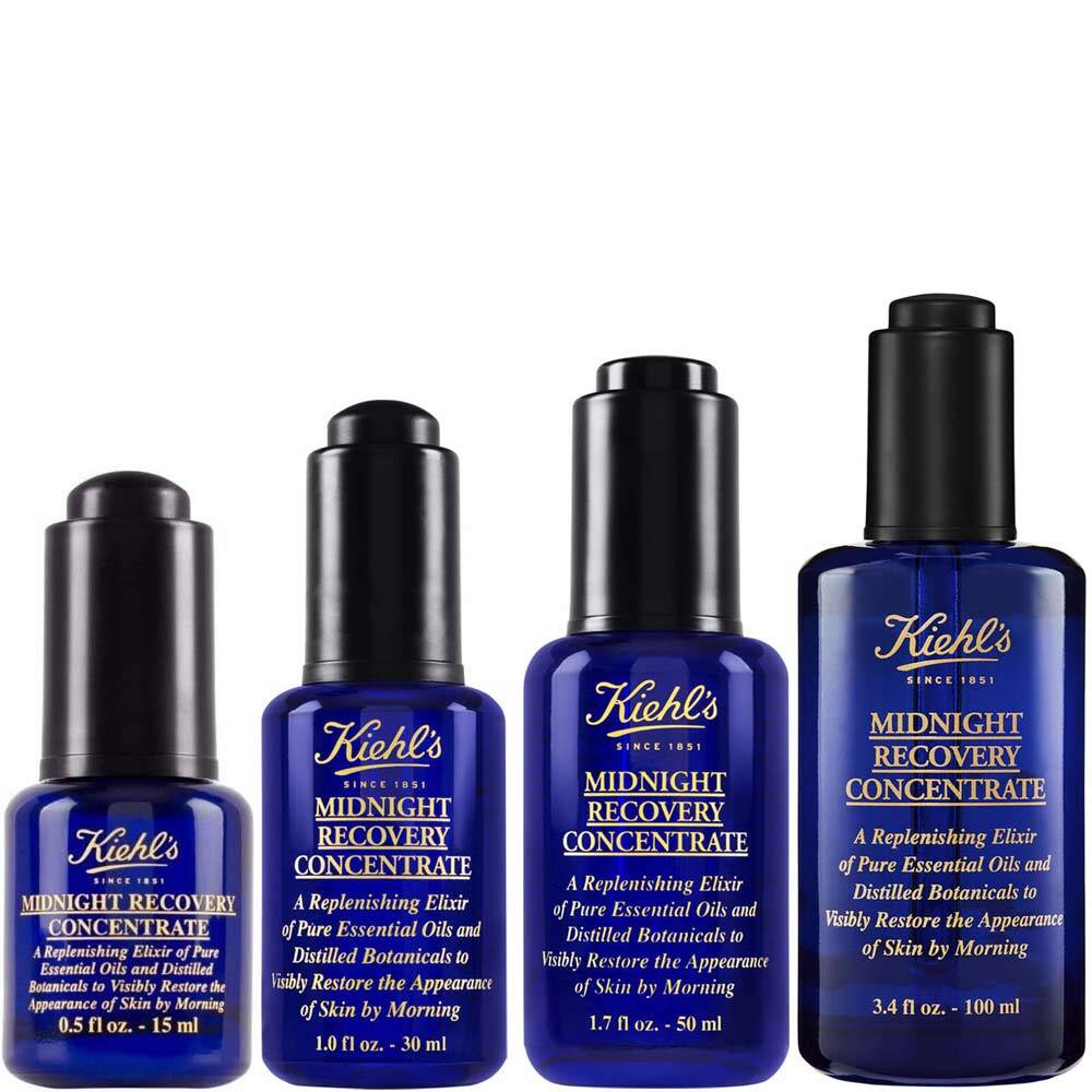 KIEHL'S Midnight Recovery Concentrate Moisturizing Face Oil Serum