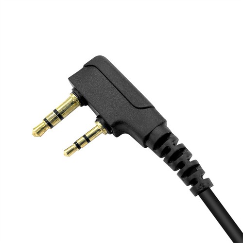 Zestaw słuchawkowy w kształcie litery D z mikrofonem PTT do Baofeng UV-5R BF-F8HP UV-82 UV-82HP - Zdjęcie 4 z 6