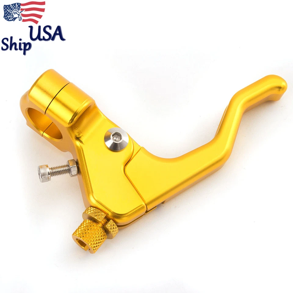 Sistema fácil de palanca de embrague de cable Stunt&Pull de rendimiento para GSX-R750 600 1000 dorado Foto 4 de 4