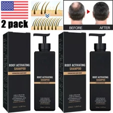 2Pack Spartan Shampoo,Spartan Root Activator Shampoo,Natural Hair Shampoos