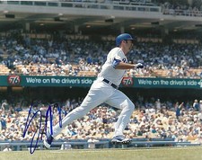 SCOTT VAN SLYKE LOS ANGELES DODGERS SIGNED AUTO 8x10 PHOTO W/COA