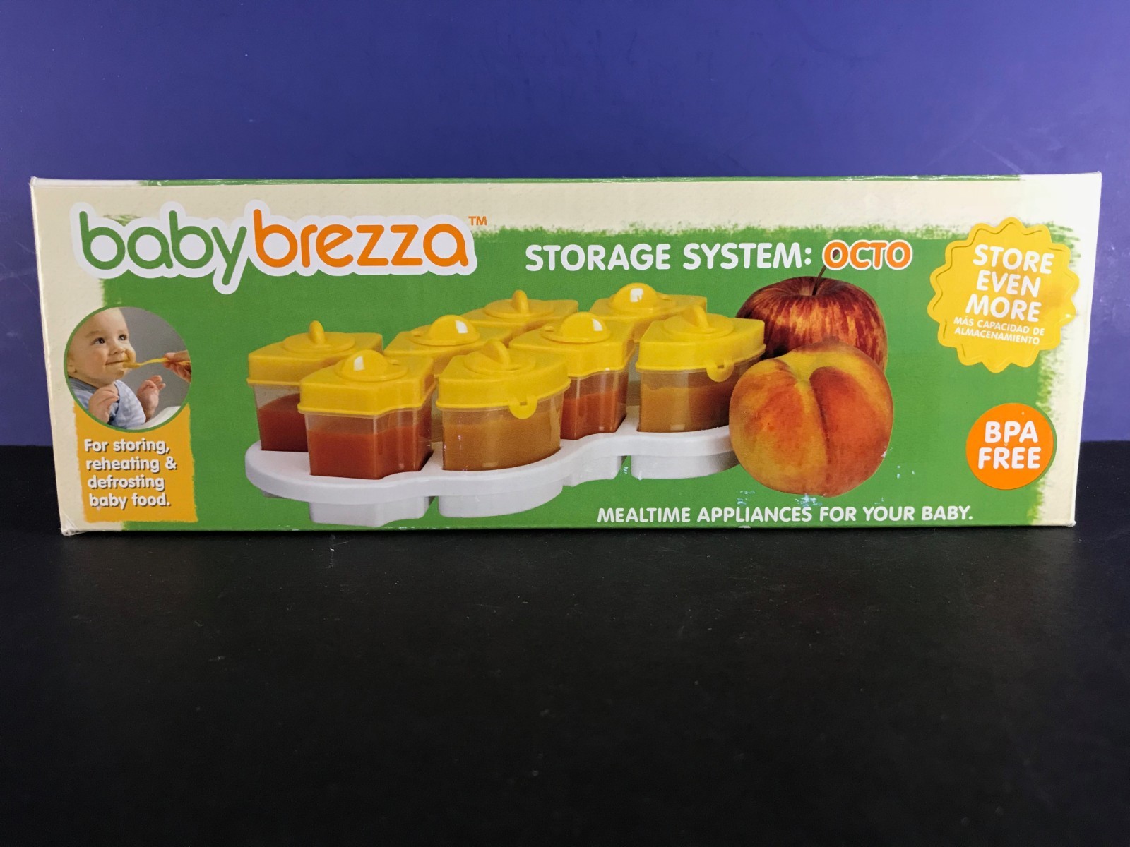 baby brezza storage
