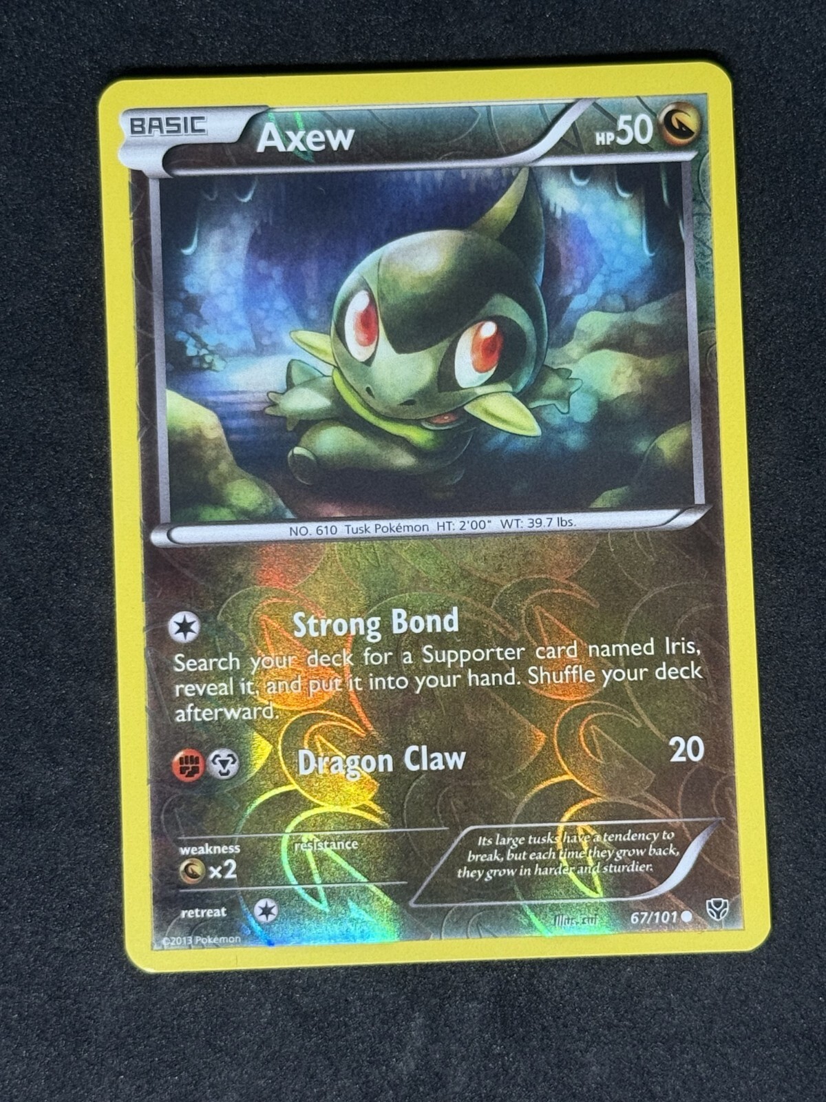 LP Axew 67/101 Plasma Blast Reverse