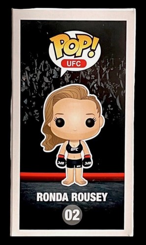 UFC WWE RONDA ROUSEY HAND SIGNED AUTOGRAPHED FUNKO POP TOY #02 WITH FANATICS COA - Picture 4 of 7