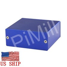 Aluminum Project Box Enclosure Case Electronic DIY 50x58x24mm Blue US Stock