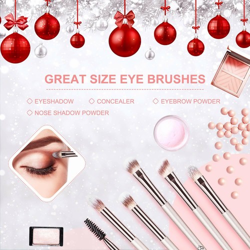 BESTOPE Makeup Brushes 20 Premium Synthetic Contour Concealers Foundation  - Picture 4 of 7