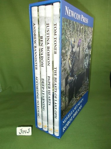NEWCON PRESS NOVELLA SET SEVEN: ROBOT DREAMS FOUR BOOKS FOUR AUTHORS SLIPCASED - Picture 3 of 11