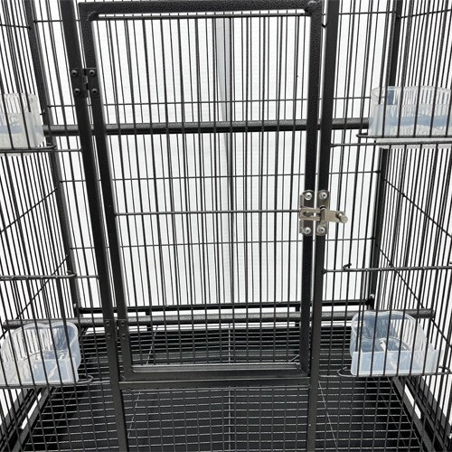 Breeding Pigeons Parrot Birdcage 25.2x16.93x52.36in Medium Size Iron Bird Cage