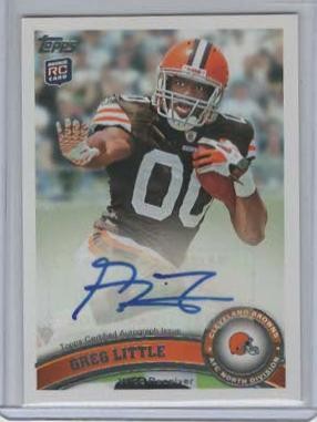2011 Topps #321 Greg Little AUTO SP