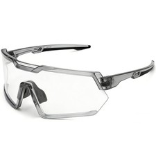 ANSI Z87 Photochromic Safety Glasses for Men Women Lightweight Gloss Crystal