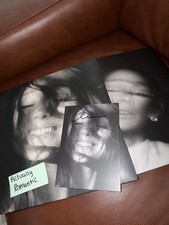 Ariana Grande Petal Signed Pearly White Vinyl...