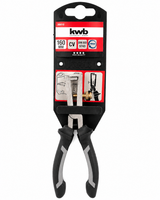 KWB Abisolierzange 160 Mm Cv-Stahl Stufenlos Feinverstellung DIN ISO 5743 388010