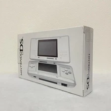 Nintendo DS Pure White NTR-001 Console Boxed JP Retro Handheld Game System