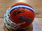 Steve Spurrier FLORIDA GATORS Signed AUTO SCHUTT Mini Helmet Heisman JSA