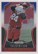 2019 Panini Prizm Rookies Red White & Blue Prizm Caleb Wilson #367 1md
