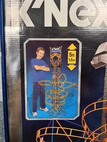 Vintage K'nex 50090/71331 Serpent&rsquo;s Spiral Coaster Motorized Set Knex NIB