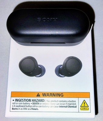 Sony WF-1000XM3 Wireless Noise Cancelling Headphones - Black