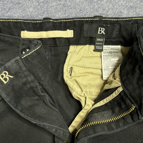 Banana Republic Cargo Pants Mens 31x31 Tapered Fit Black Gorpcore Outdoor Faded - Picture 7 of 10