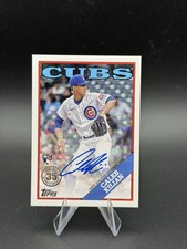 2023 Topps Series 1 Caleb Kilian 1988 On Card Rookie Auto CUBS RC Baseball Card. rookie card picture