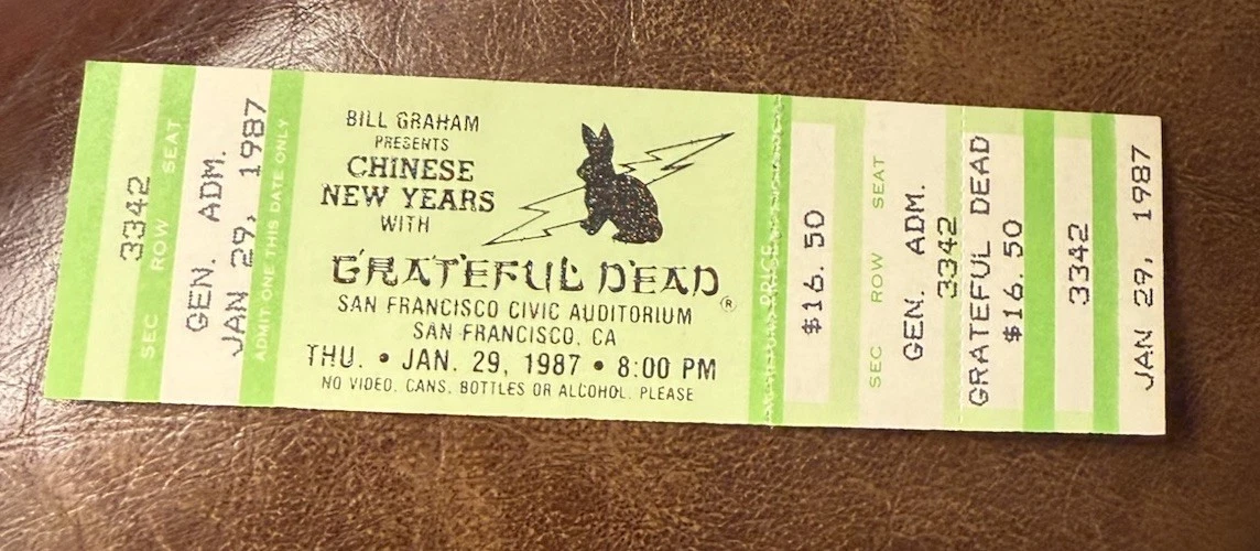 Grateful Dead Concert Memorabilia for sale | eBay