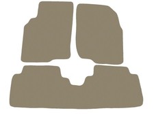 Fußmatten, Automatten für Nissan Almera Tino 2000-2006, Dunkelbeige x14 Rand
