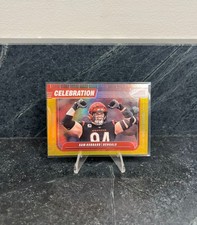 2024 Panini Score - Sam Hubbard Celebration #C-SHD Gold Zone /50