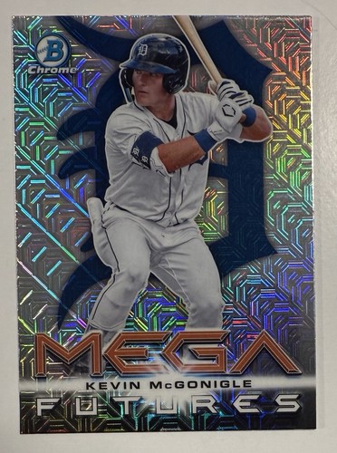 Kevin McGonigle 2025 Bowman Chrome Mega Futures Mojo Refractor #BMF-19 Case Hit