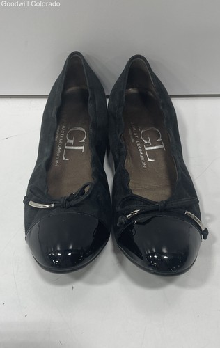 Escarpins AGL Attilio Giusti Leombruni Noir - Taille 37.5 EU (US 7.5), Italie, Occasion Excellente
