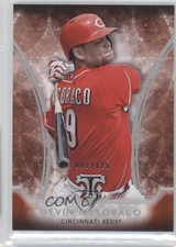 2015 Topps Triple Threads Amber 5/125 Devin Mesoraco #28 1h5