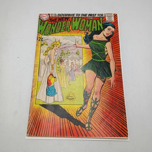 VINTAGE 1968 DC Comics WONDER WOMAN #179 Silver Age Key Issue Classic Comic Book