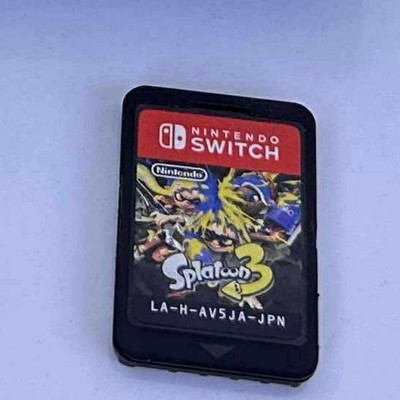 Nintendo Switch Splatoon 3 Japan Version Multiplayer Shooter Action no case