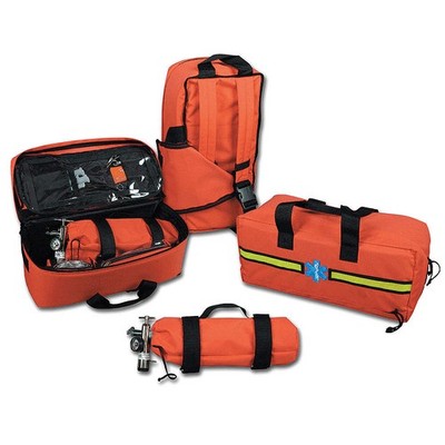 EMI 879 Airway Trauma Bag,Orange,23'' L 15U907