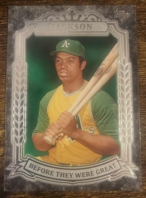 2014 Topps #BG-9 Reggie Jackson Before They Were Great ATHLETICS