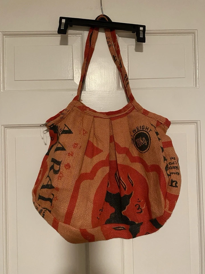 Cartera Hecha de Bolso de Arroz con Asas y Cremallera CARTERA Bolso de Mano Foto 2 de 4