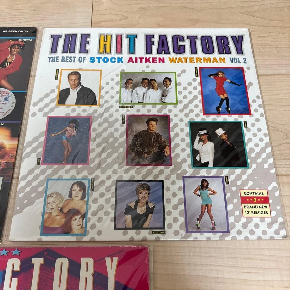 The Hit Factory Vol.1 3LP Set Compilation Collectible Used - Image 3 of 4