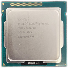Intel 3rd Gen Core i5-3570K SR0PM 3.40GHz Turbo 3.80GHz 6M 4-Core LGA-1155 CPU