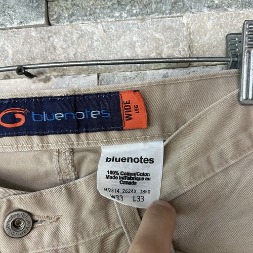 vintage Bluenotes 90s Y2K Baggy Rave Jeans Jnco Silvertabs Mac Gear Wide Leg - Picture 3 of 6