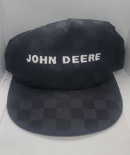 Vintage John Deere Trucker Hat Mesh Snapback - Dealer Promo #47 Made In USA