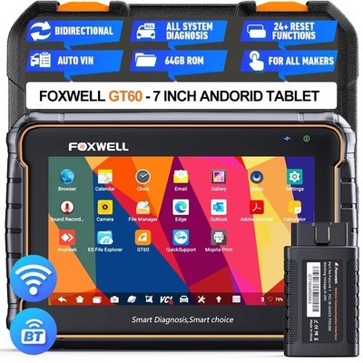 Bidirectional OBD2 Scanner Car All Systems Fault Diagnostic Tool 7 Inch Tablet