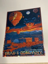 Dead & Company Foil Poster Sphere 2025 Kreizenbeck Grateful Goose Strings Phish